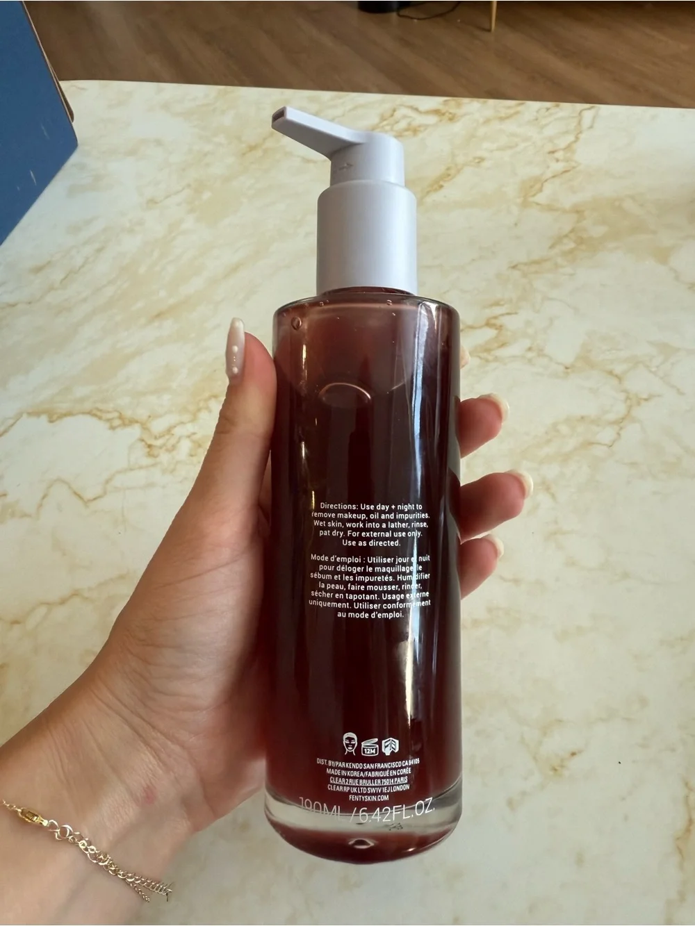 NWOB Fenty Beauty Cherry Dub Pore Purify’r Gel Cleanser